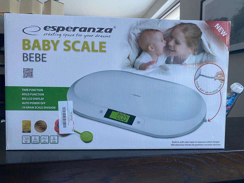 Waga niemowlęca Esperanza BABY SCALE – używana, w bardzo dobrym stanie