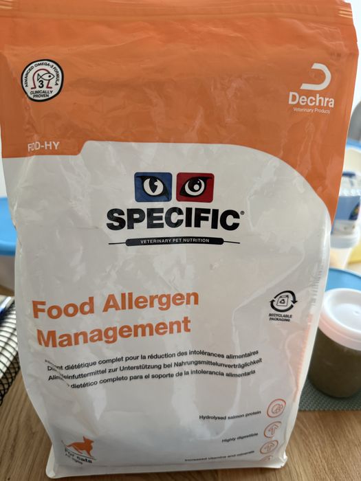 Ração Specific Cat FDD-HY Food Allergen Management