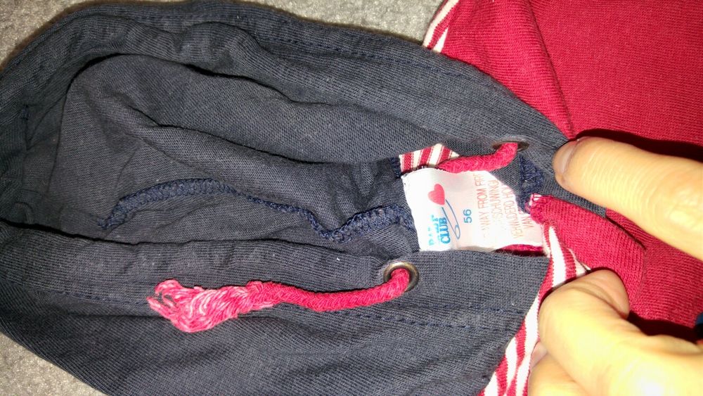 Rampers z kapturem 56