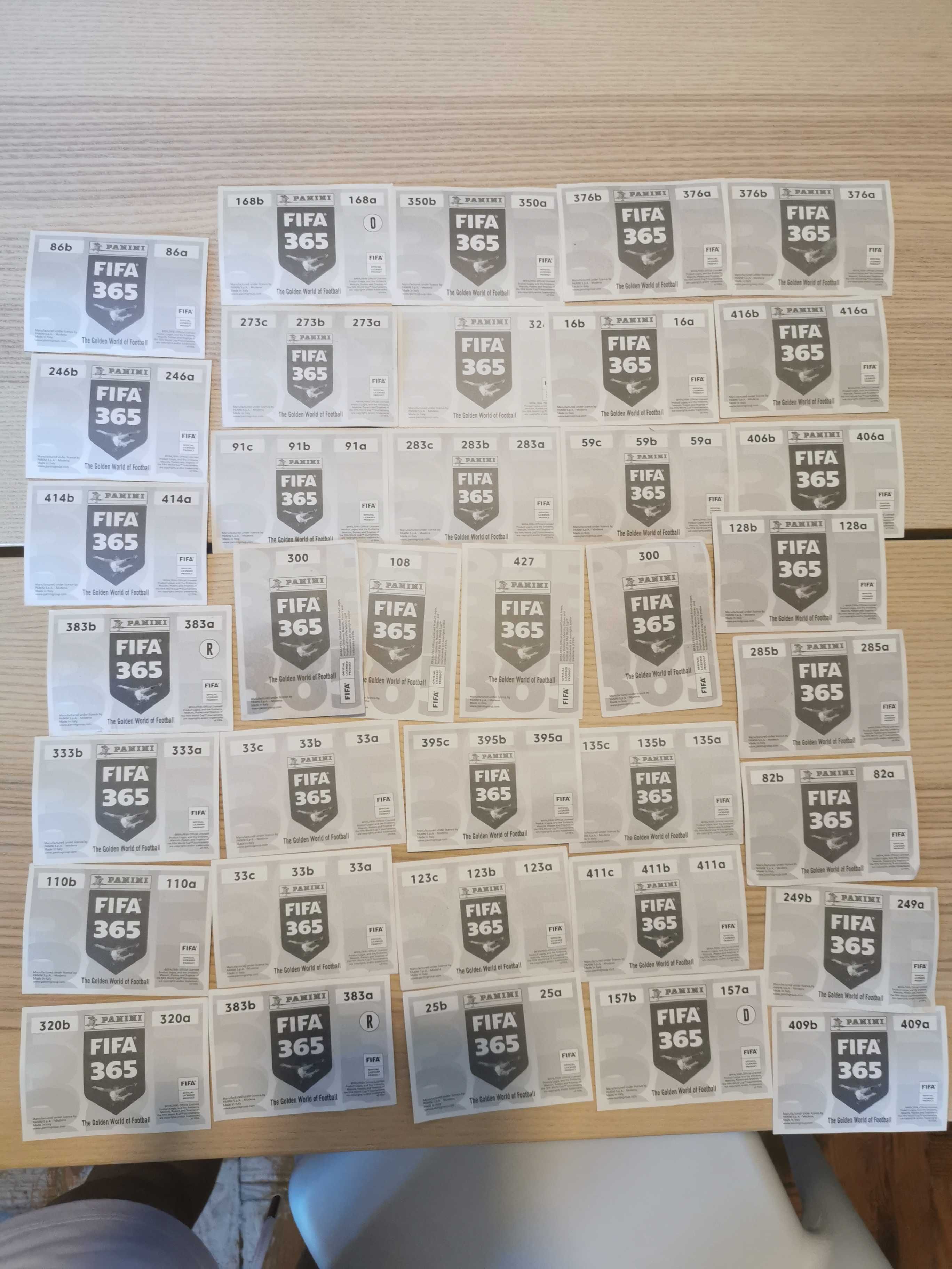 Coleção, cromos Fifa 365 panini