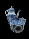 Zabytkowa Chińska porcelana biel kobalt B120330