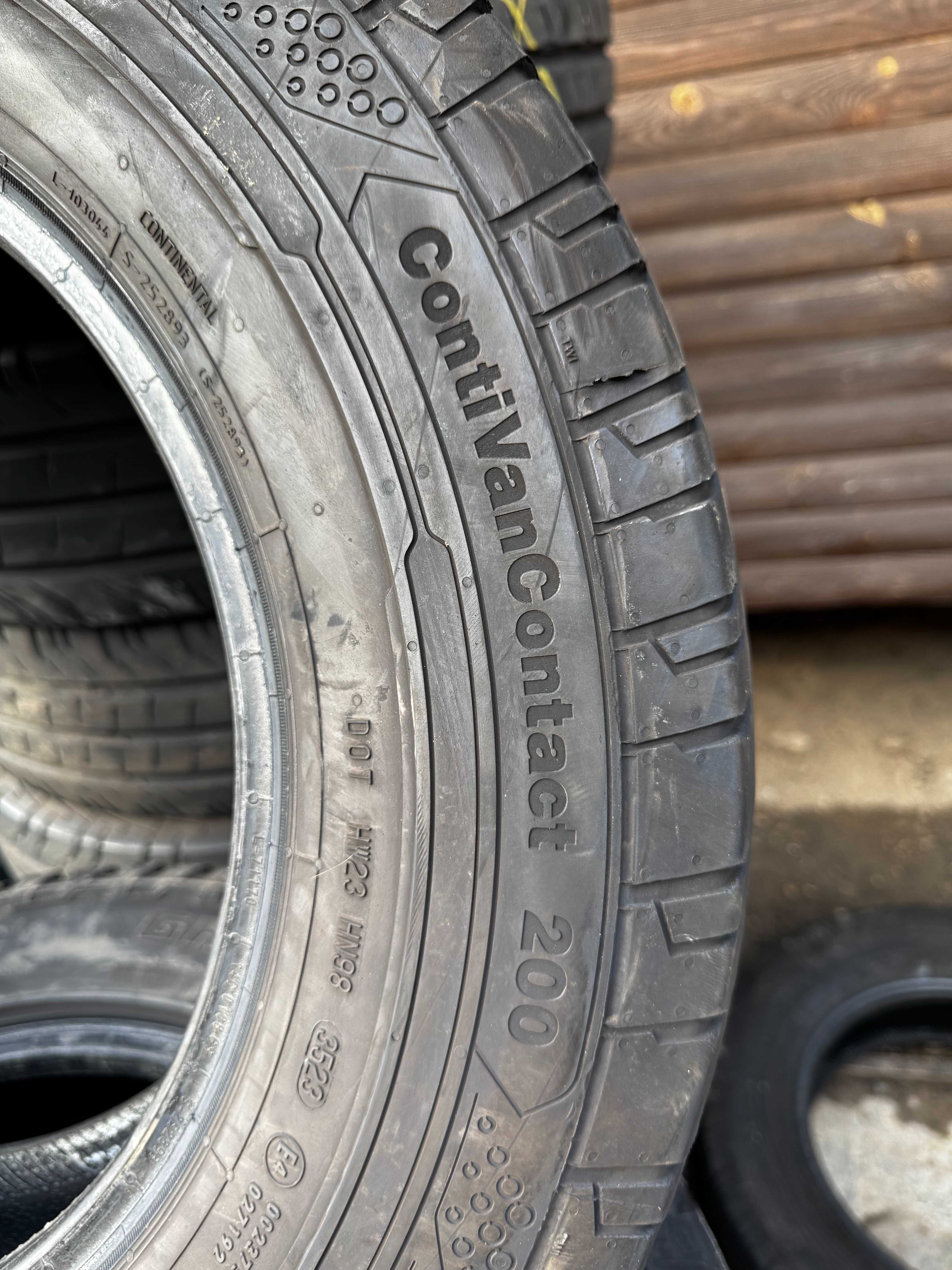 Шини CONTINENTAL 205/75 R16C ContiVanContact 200, 100 літня, цешка