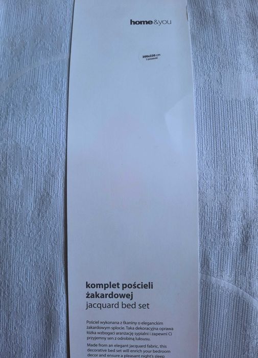 Elegancka pościel 200x220 Home&You żakardowa