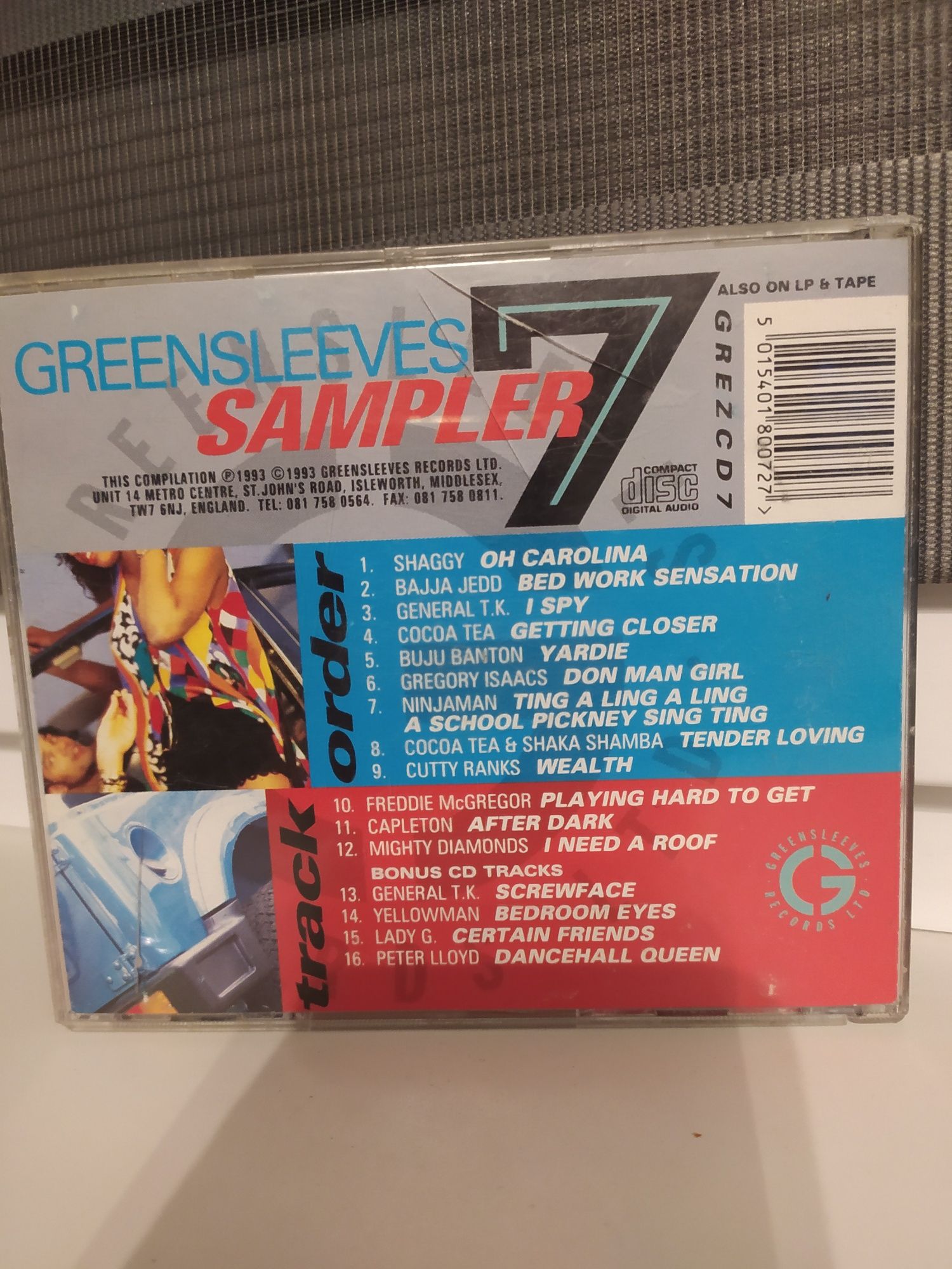 Płyta CD Greensleeves Sampler 7