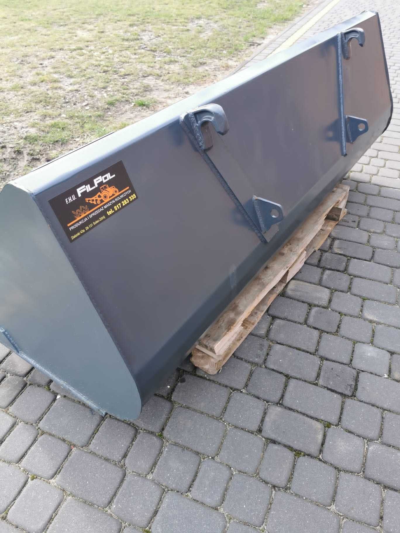 łycha Szufla Łyżka od 1.2m do 2.4m Euro Sms Mailleux Manitou Jcb