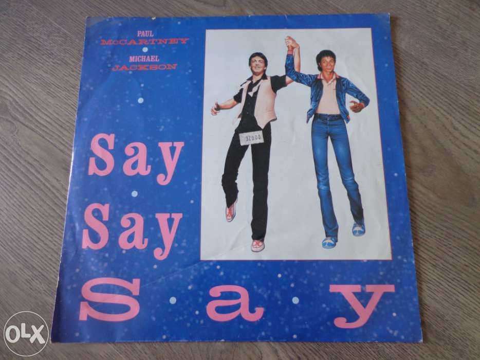 Disco vinil lp Paul Mccartney - Michael jackson say say say