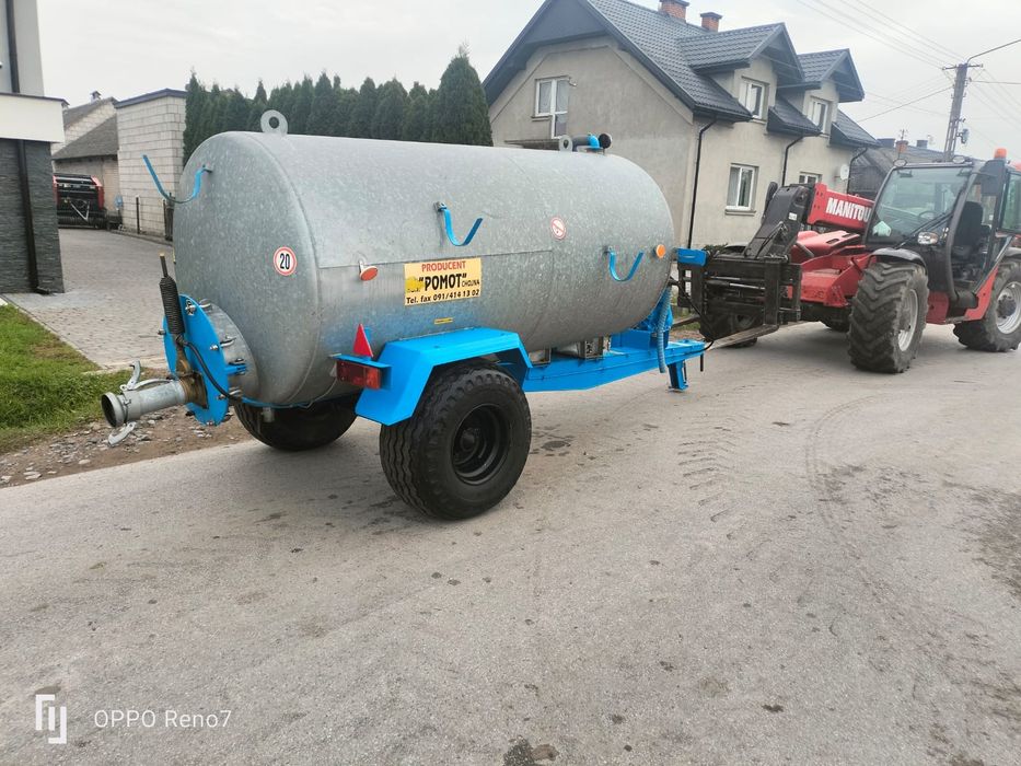 Beczkowóz pomot chojna 4000l transport gratis