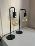 Lampki stolowe/ nocne czarne industrialne loft vintage