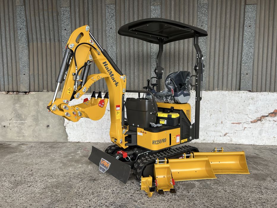 Міні екскаватор HaiMark H1250 PRO!Екскаватор NEX PRO з двигуном YANMAR