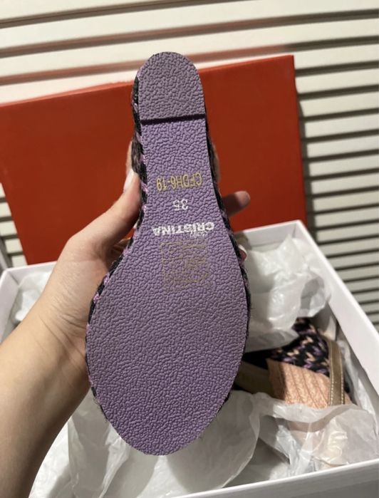 Sandalia rosa Cristina