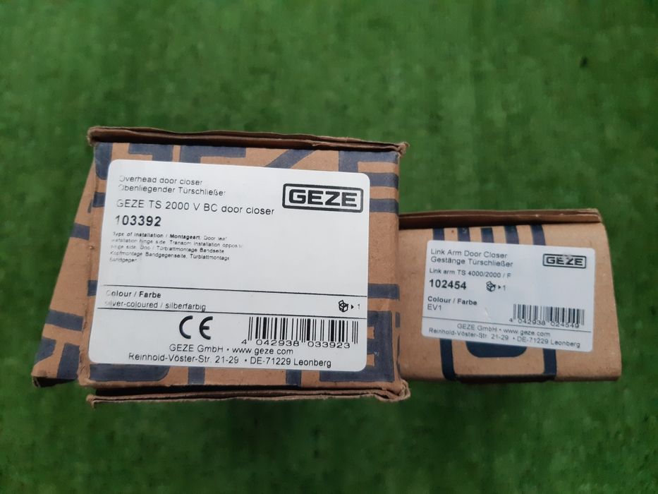 GEZE TS 2000 plus VBC Ramię TS 2000/4000 z blokadą