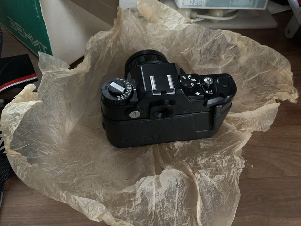 Новый Зенит-122, Zenit, фотоаппарат пленочный, 0 кадров, подарок
