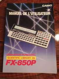 Manual Casio FX 850