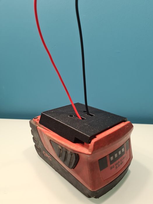 Adapter Makita 18/14.4V, Bosch 14.4/18V, Wurth MCube, Hilti 22V