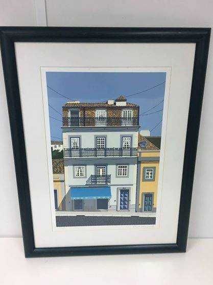 Quadro com Serigrafia de Pedro Buisel - Graça