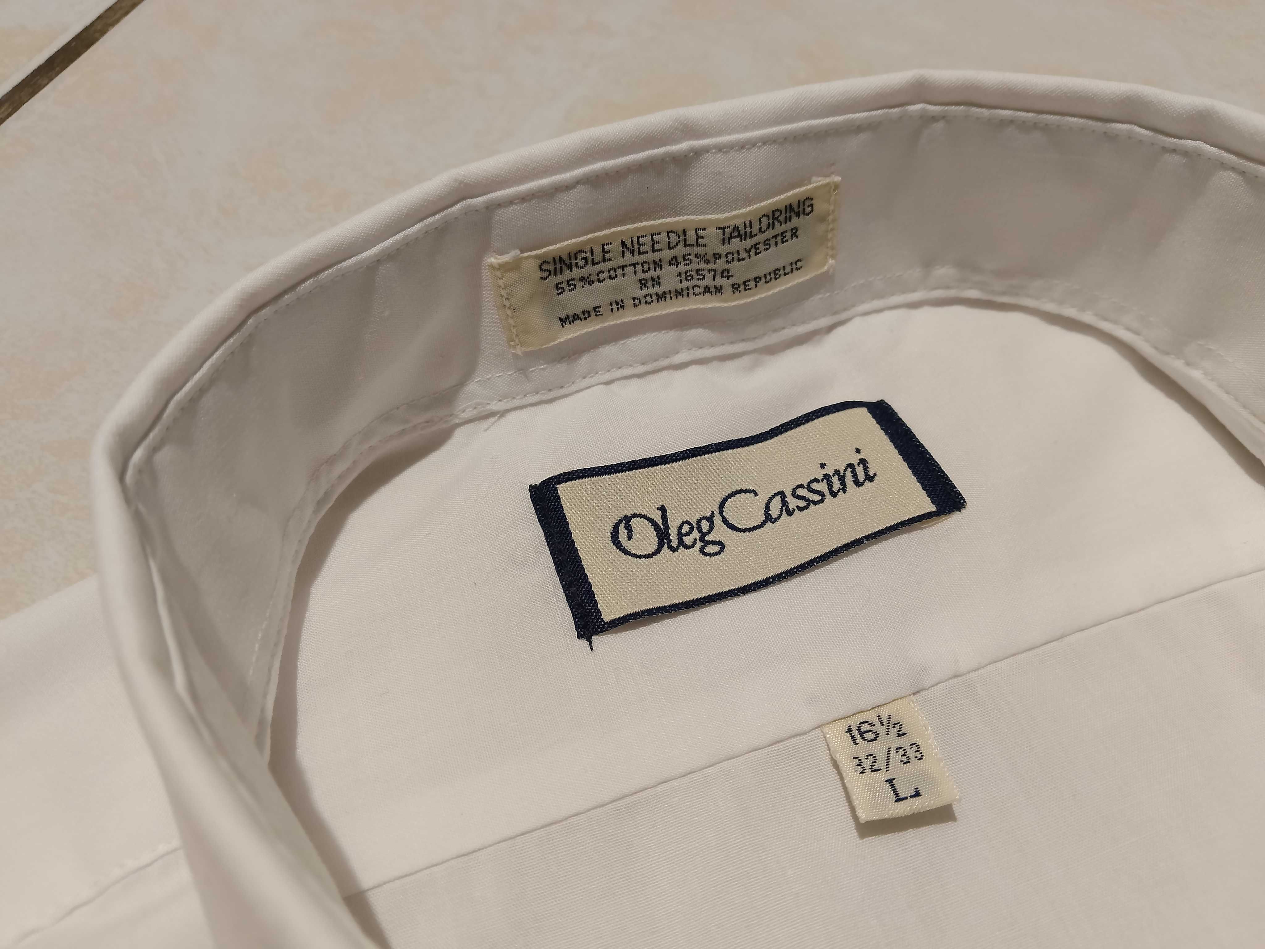 OLEG CASSINI USA - NOWA! Markowa Koszula Męska rozmiar XL