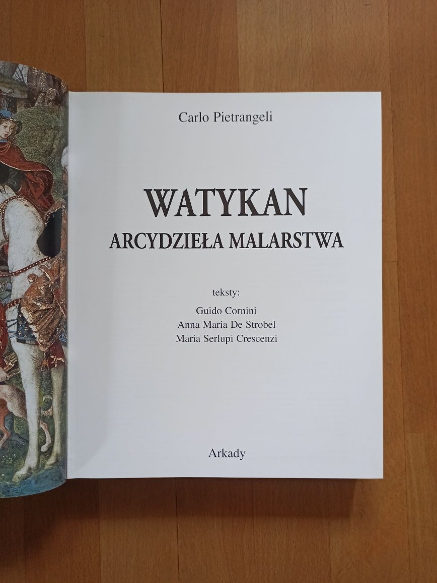 Watykan Arcydzieła Malarstwa wydawnictwo Arkady