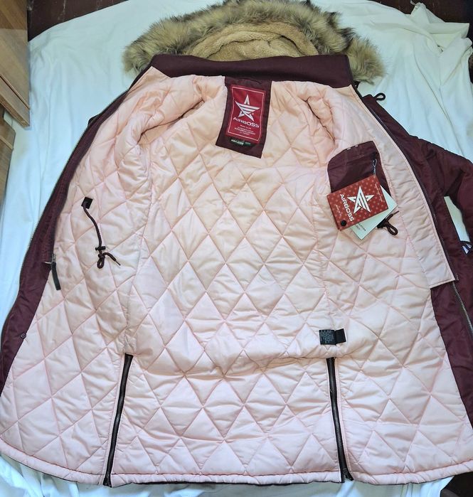 Зимова Парка Airboss N-7b Eileen Бордова жіноча куртка пуховік