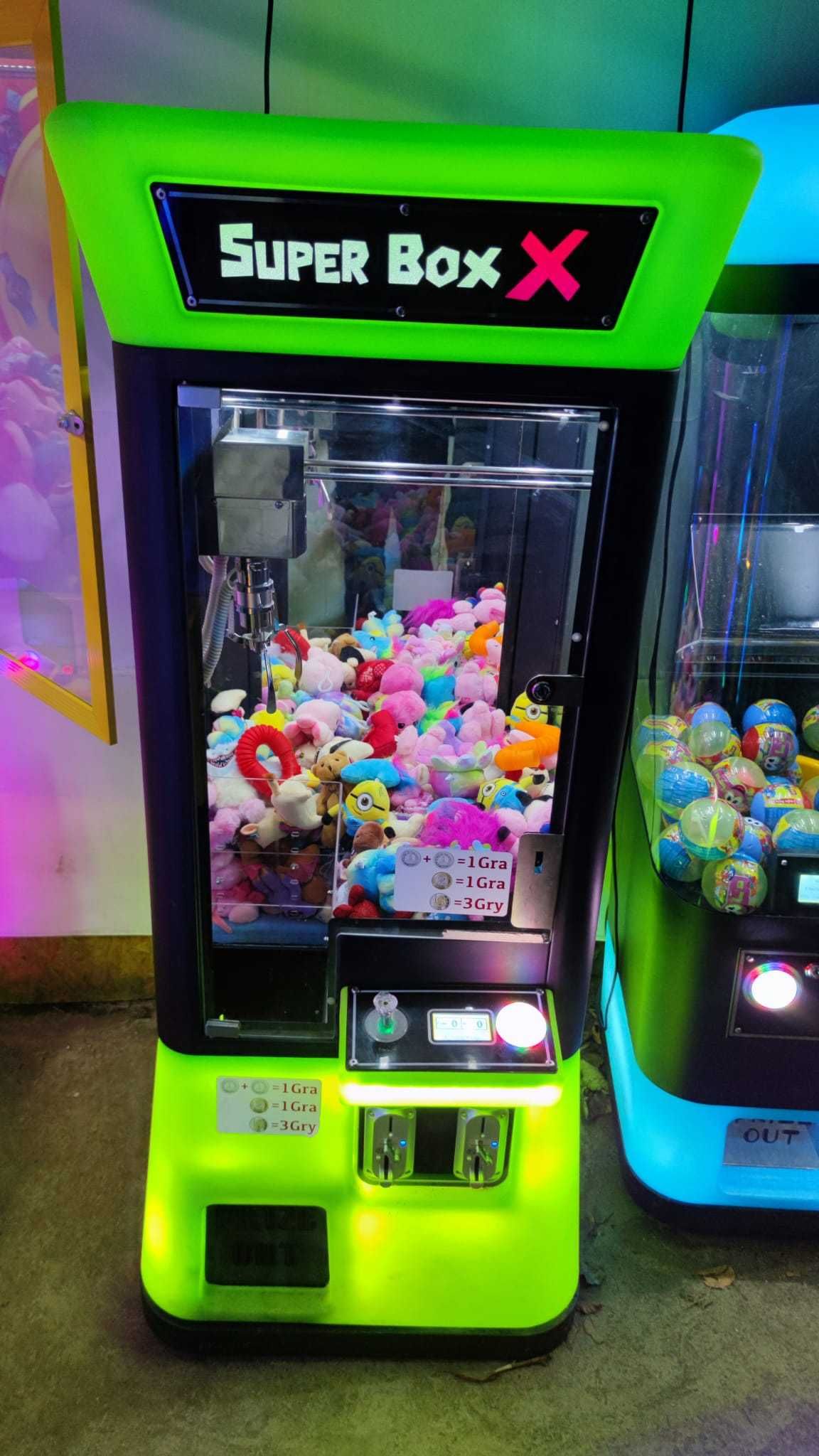 Automat zarobkowy Łapa szczęścia Super Box X różne kolory