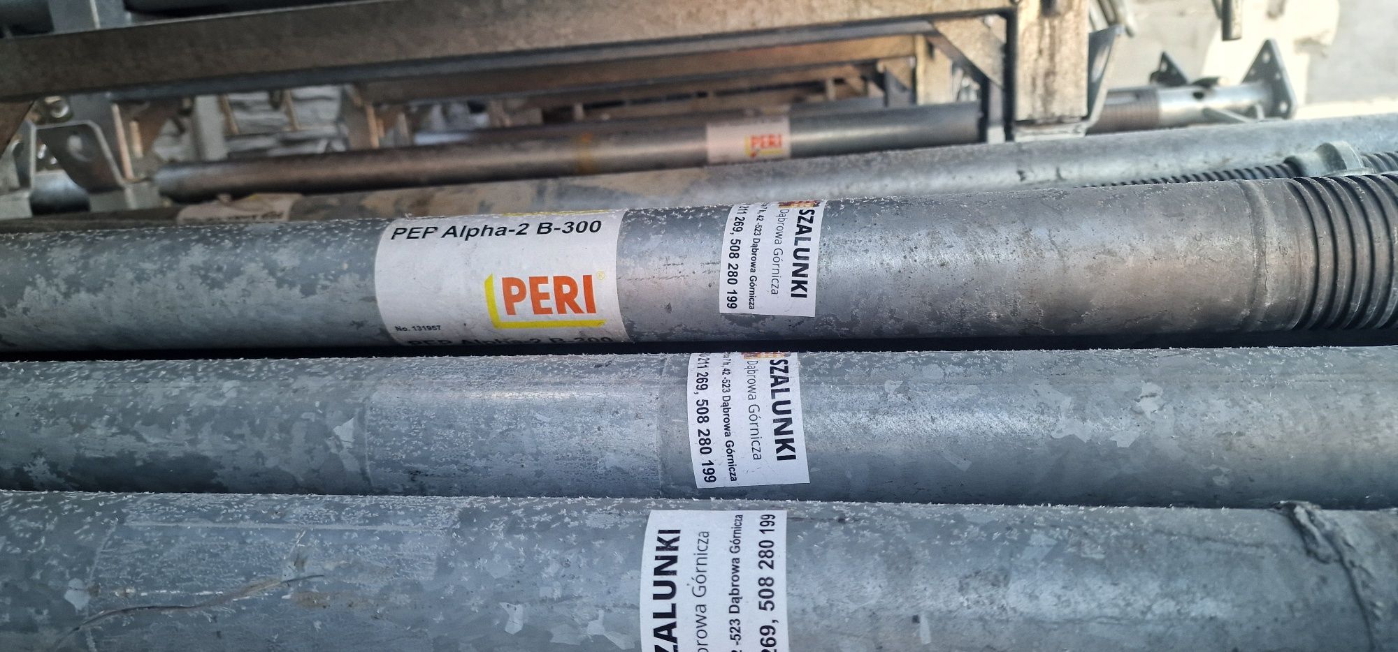 Stemple peri  3 m 20 kn szalunki sztyce
