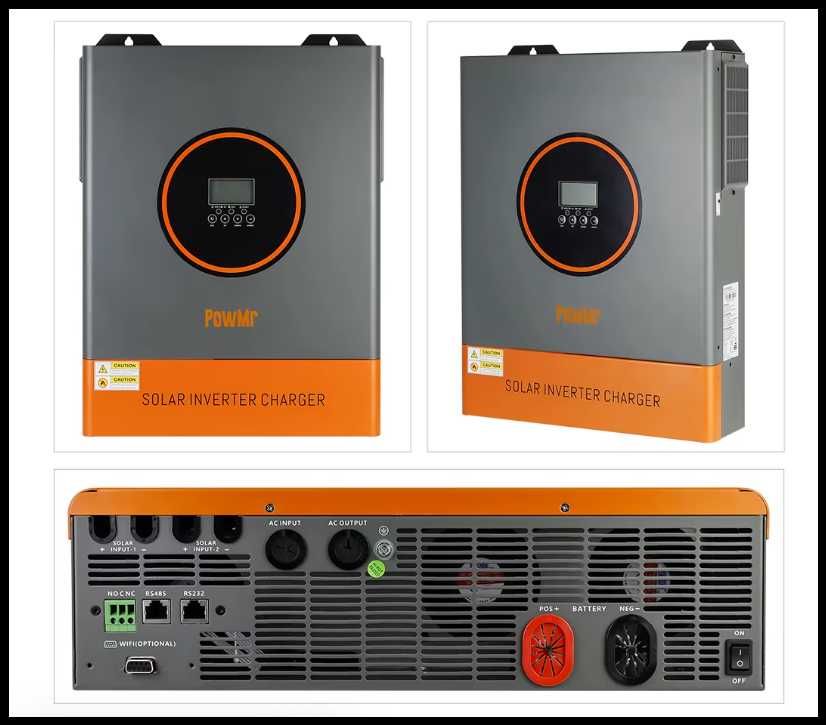 11 KW PowMR Інвертор + WiFi модуль Нова модельна серія