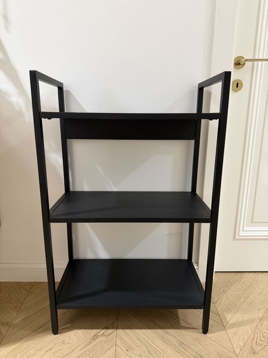 Jysk Tistrup regał czarny 3 półki