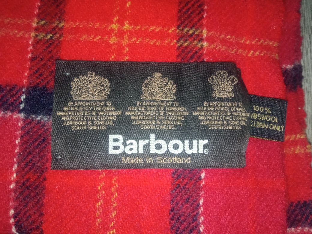 Чоловічий шарф Barbour орігінал