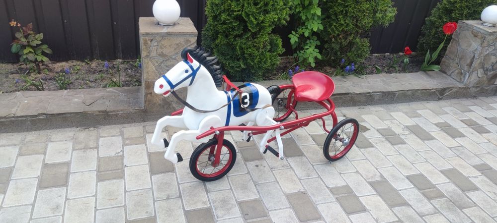 Детский велосипед Конь педальный СССР