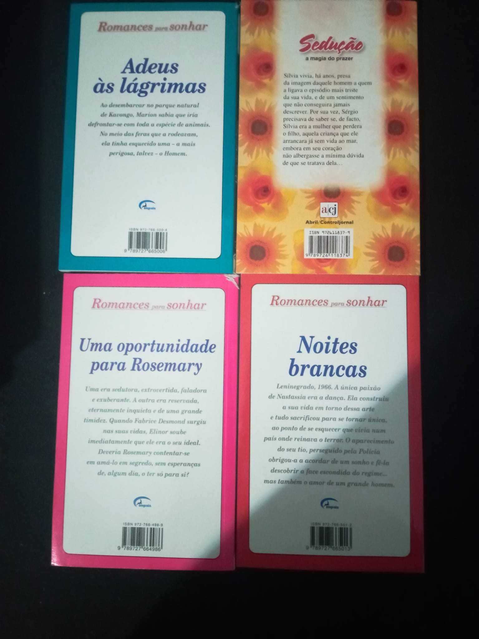 Livros de bolso romance - revistas