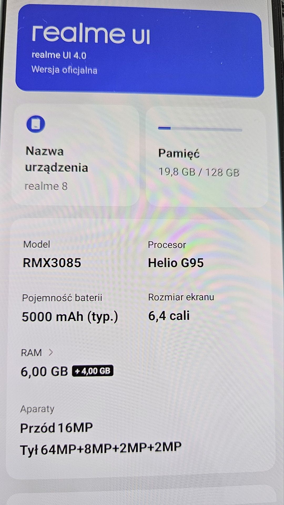 Smartfon Realme 8