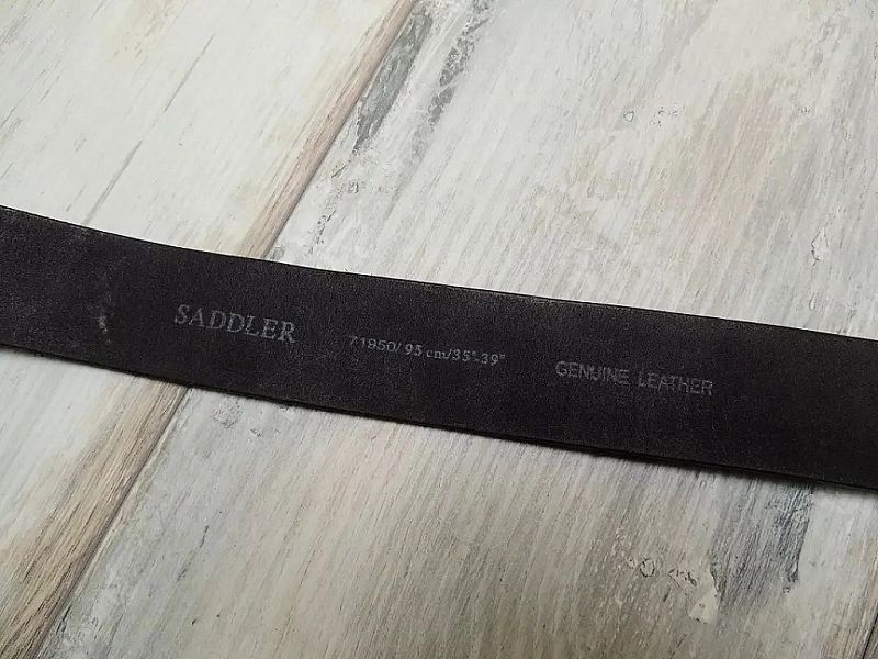 Saddler Scandinavia Belt Leather Skorzany Pasek męski premium