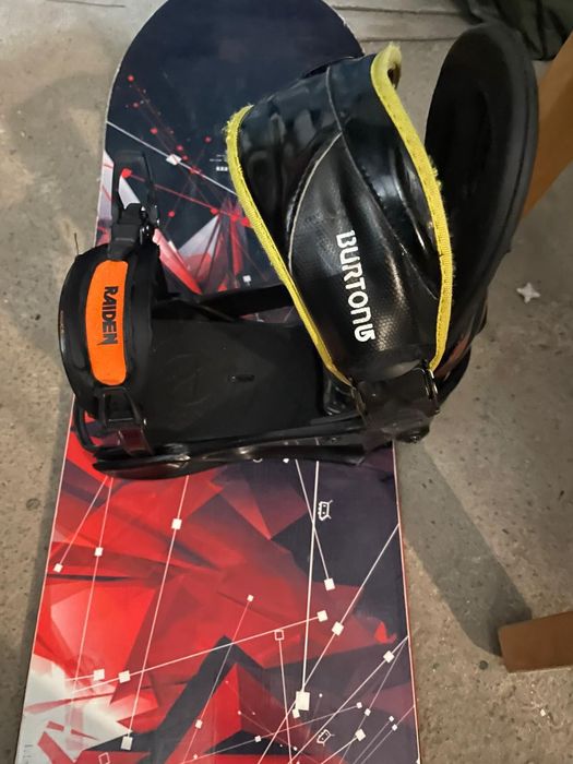 Deska snowboard 154 cm stan dobry