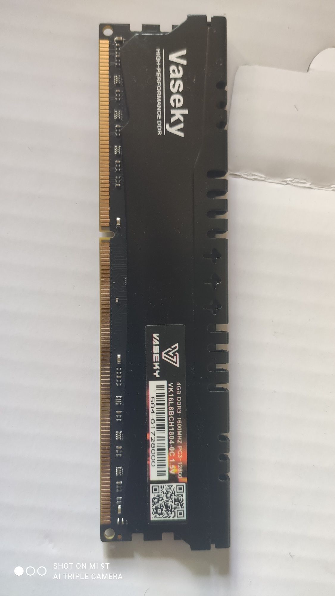 Оперативная память DDR3 1600MHz 2x4Gb