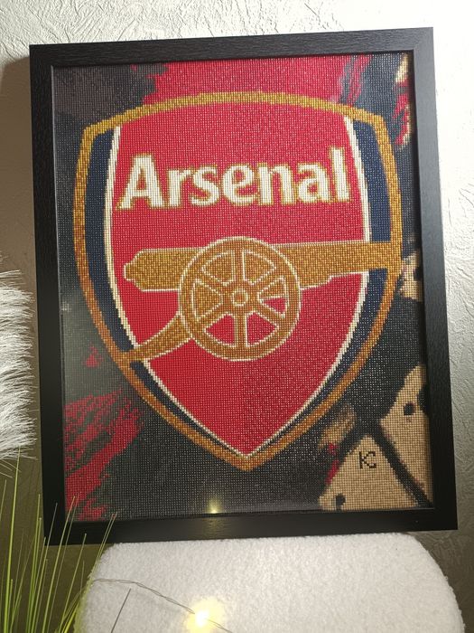 Картина / подарунок чоловіку / ручна робота ARSENAL / Арсенал Футбол