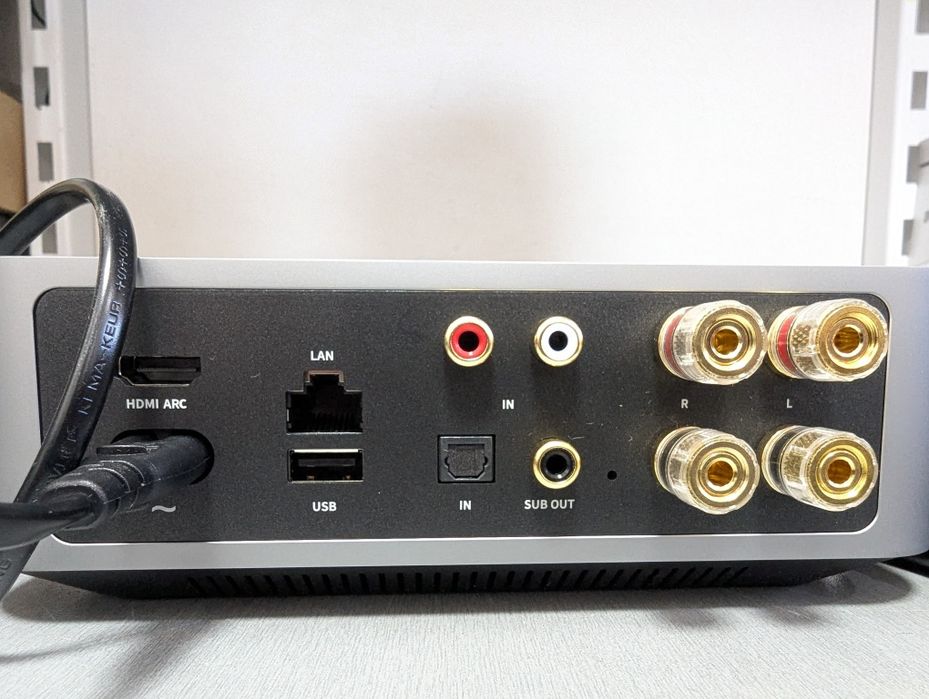Новый! Усилитель WiiM AMP Space Gray. ЦАП Sabre ES9018.