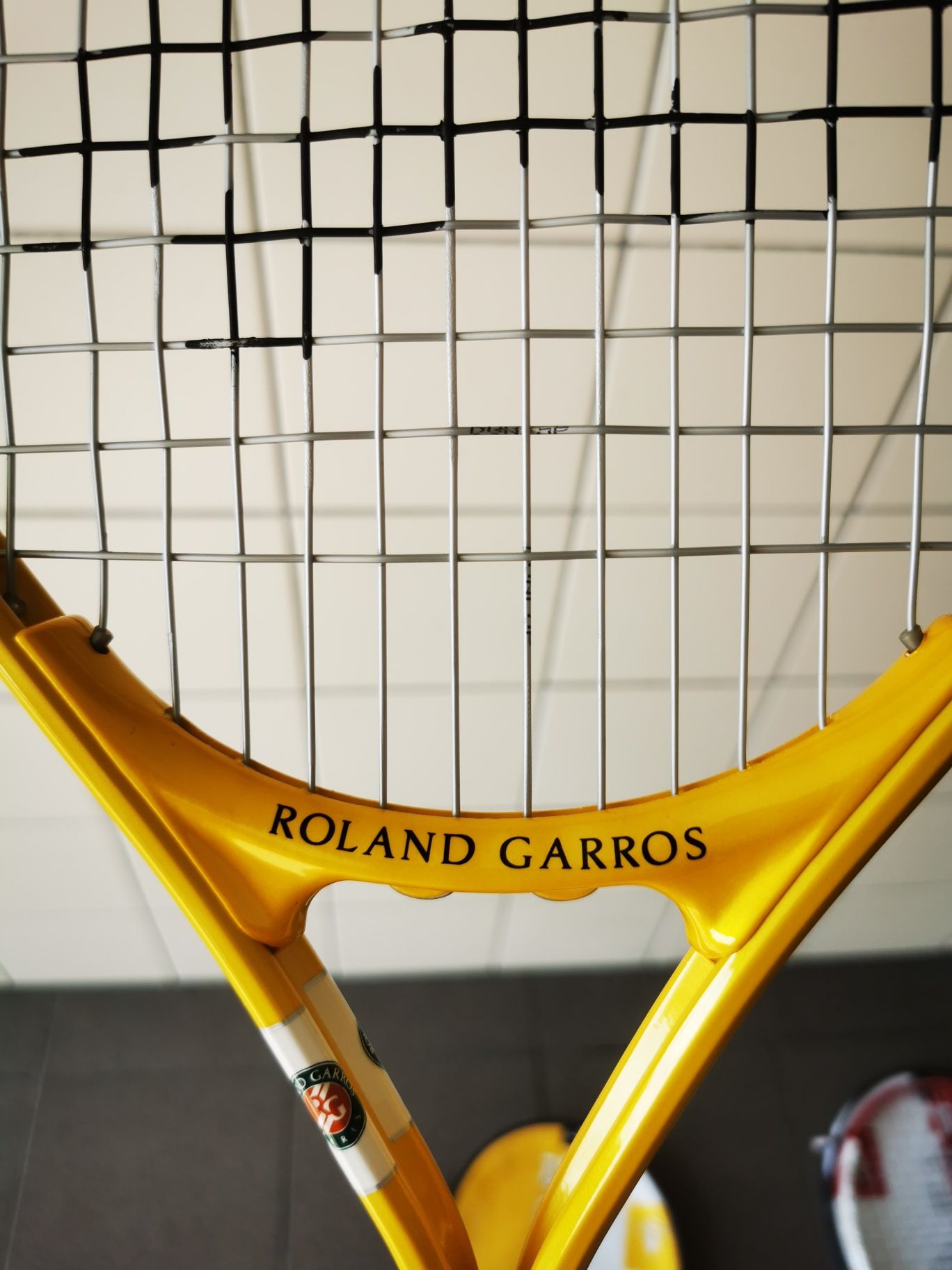 Rakieta do tenisa dunlop żółta lub czerwoną Roland Garros
