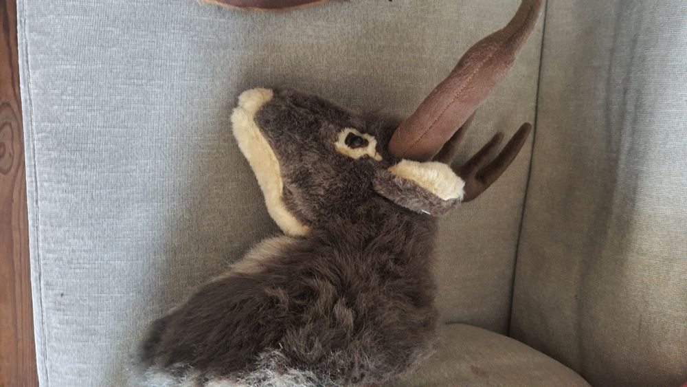 troféus em Peluches para parede - Quarto de criança