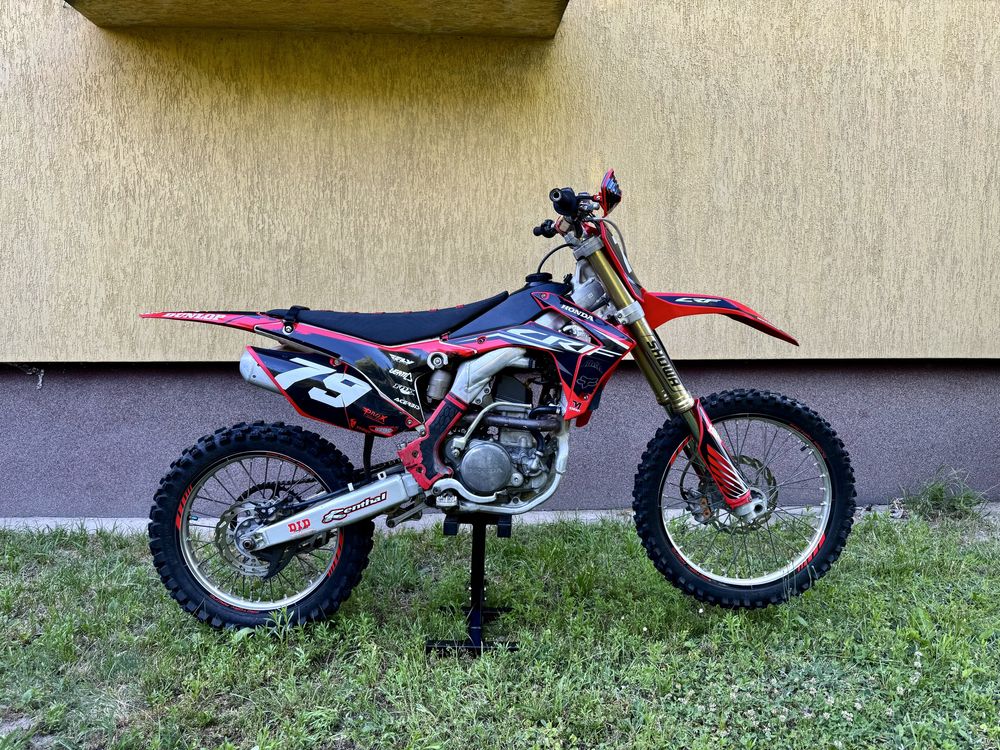 Honda crf250r 2014 vortex raptor dwururka