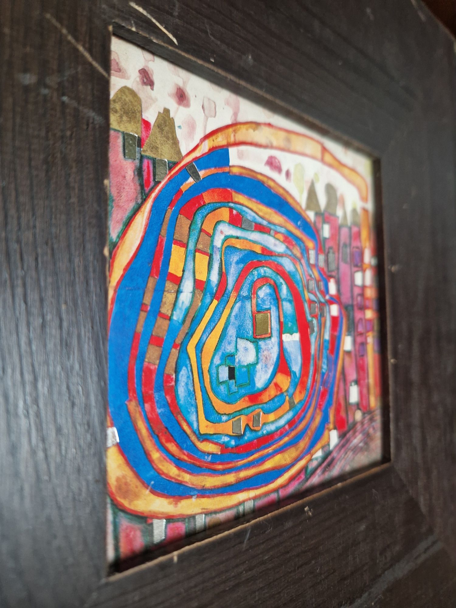 Hundertwasser Friedensreich- Obrazek