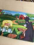 Ksiazka z puzzlami puzzle leśna przygoda owieczki lili
