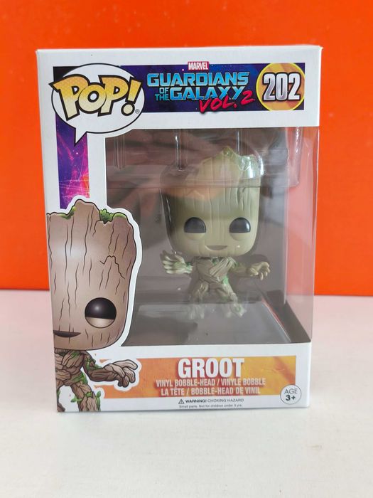 Figura Funko Pop - Guardians of the Galaxy Vol 2 #202 Groot