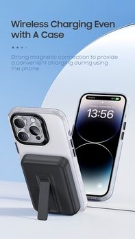 Benks Power bank 6000mAh MP09 - Typ C - magnetyczny z ładow. indukcyjn