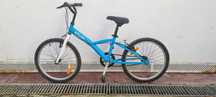 Bicicleta criança, Btwin | Branca e Azul | Roda 20 | criança 5-9 anos