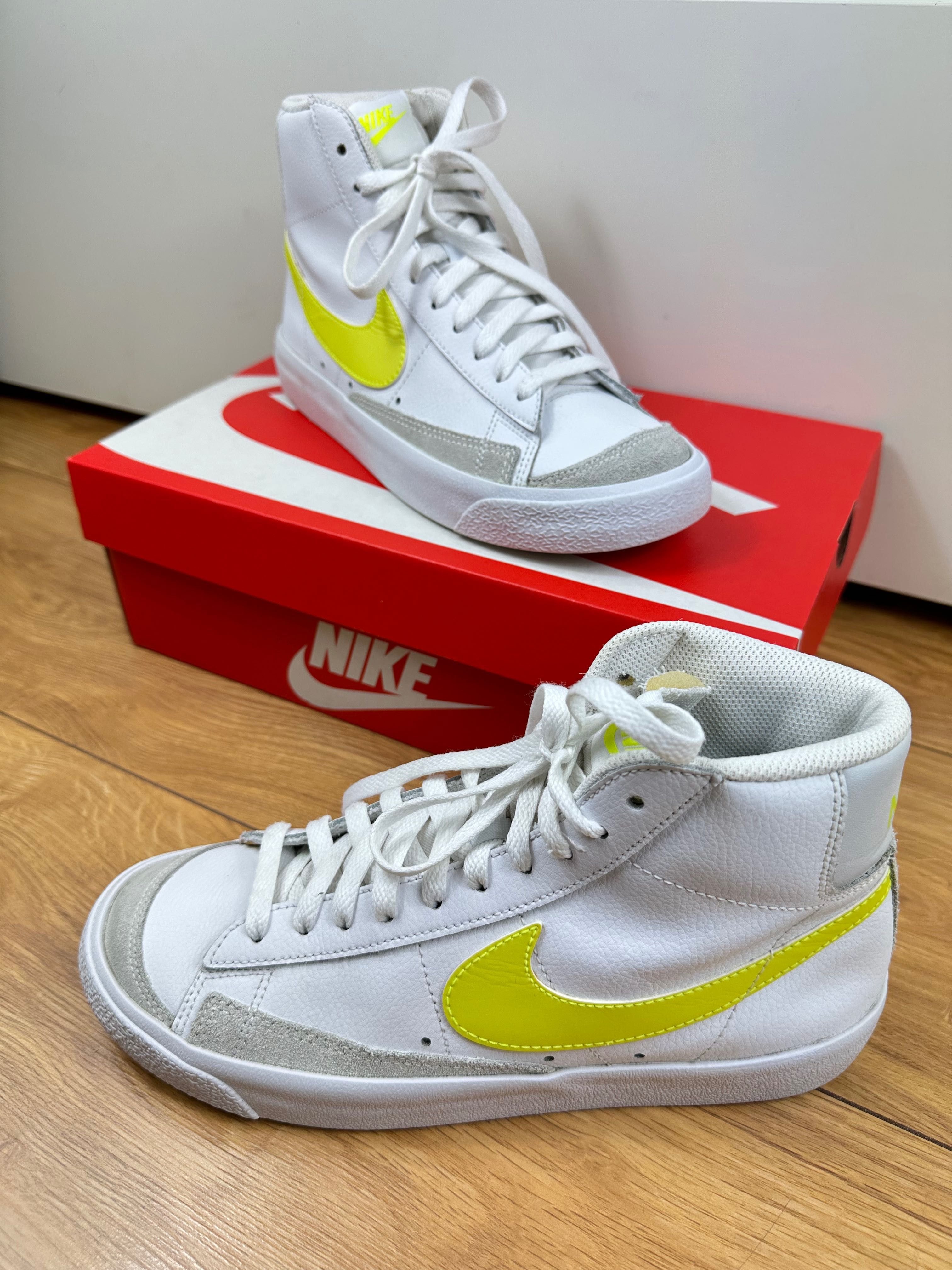 Buty Nike Blazer Mid '77 White/Lemon Venom