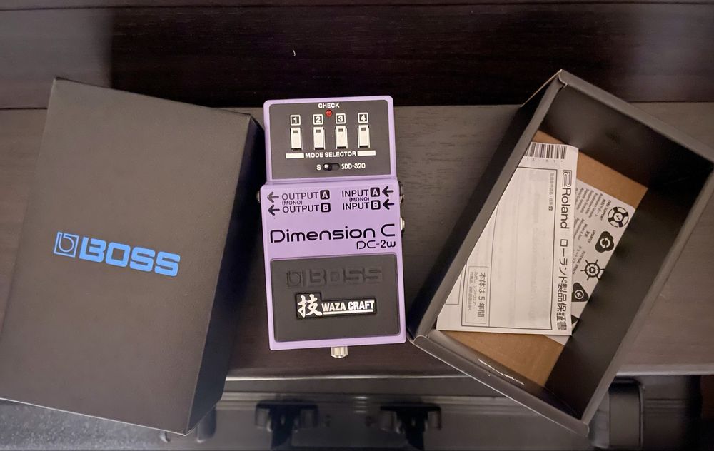 Boss DC 2 Waza craft chorus