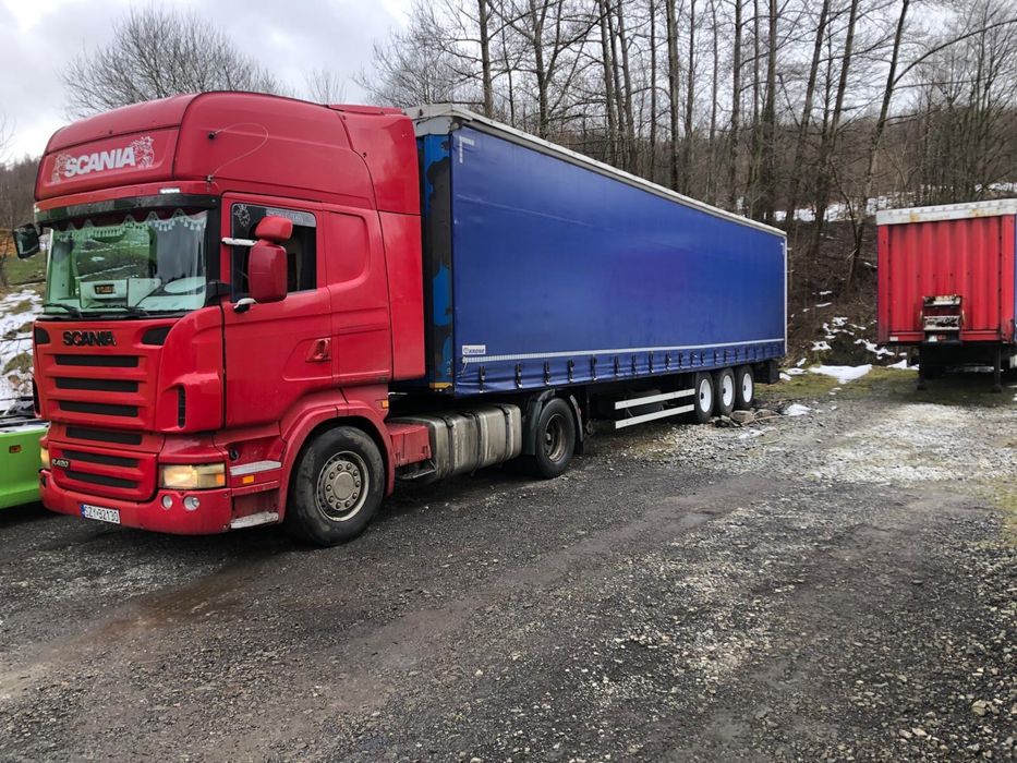 Scania r420 czerwona