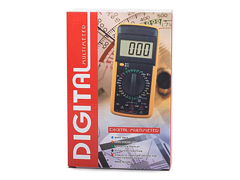 Cyfrowy MIERNIK MULTIMETR Prądu DT9205A LCD Cyfrowy Uniwersalny