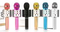 Bezprzewodowy Mikrofon Karaoke Bluetooth z Głośnikami i Akumulatorem