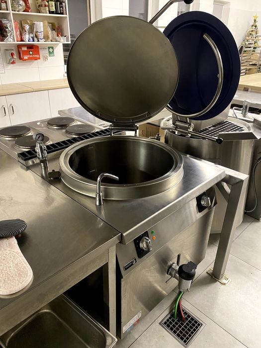 Kocioł elektryczny z grzaniem pośrednim-  Fagor 150l nieużywany