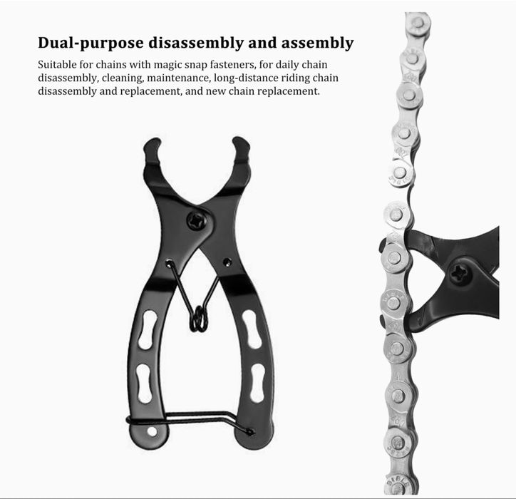 Conjunto de Reparação de Corrente de Bicicleta